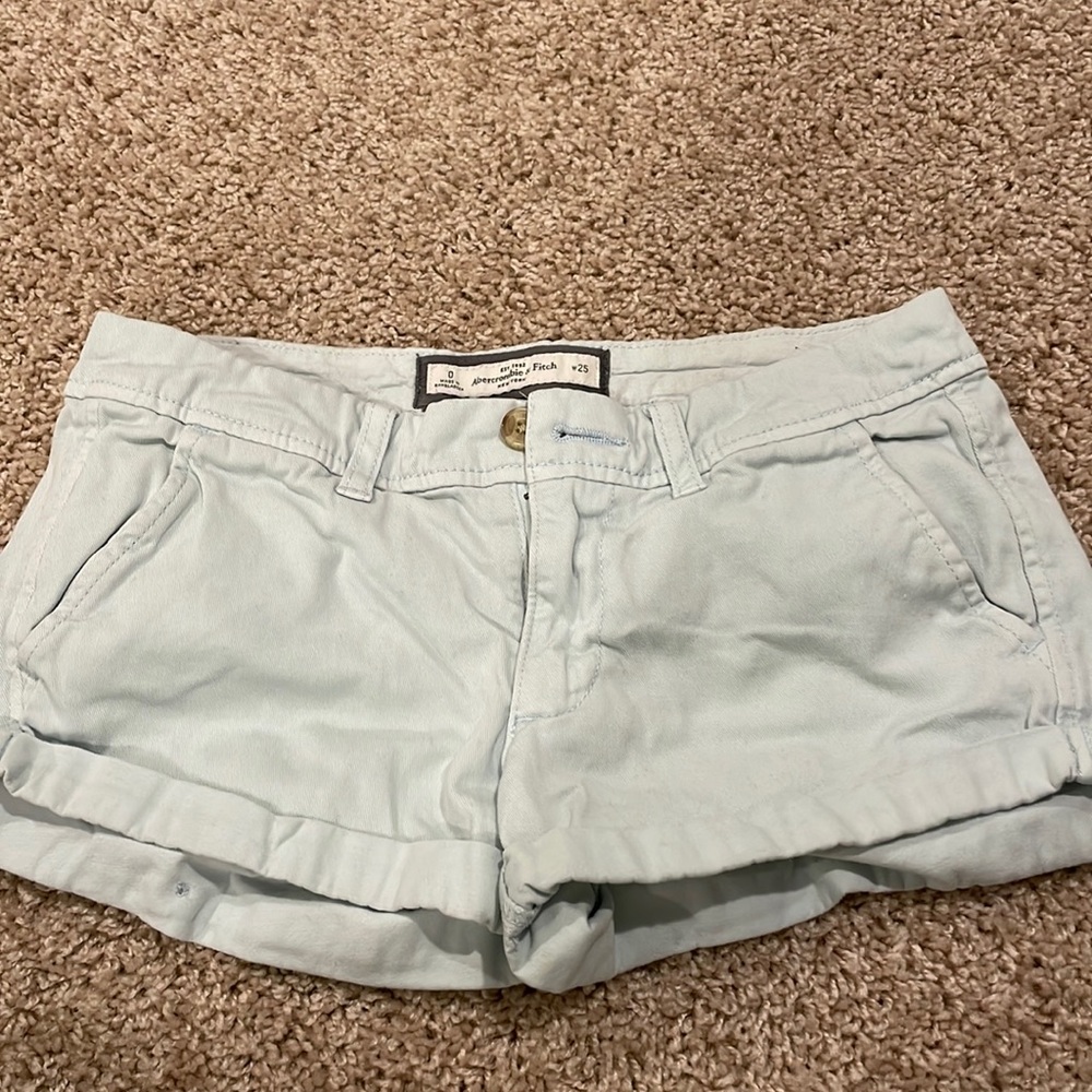 Y2K Mint Abercrombie Shorts
